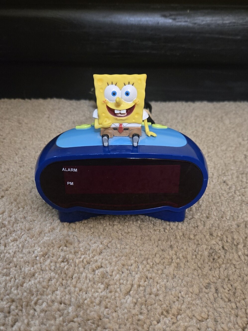 2004 Spongebob Squarepants Digital Alarm Clock BCSBC200  SpongeBob Clock